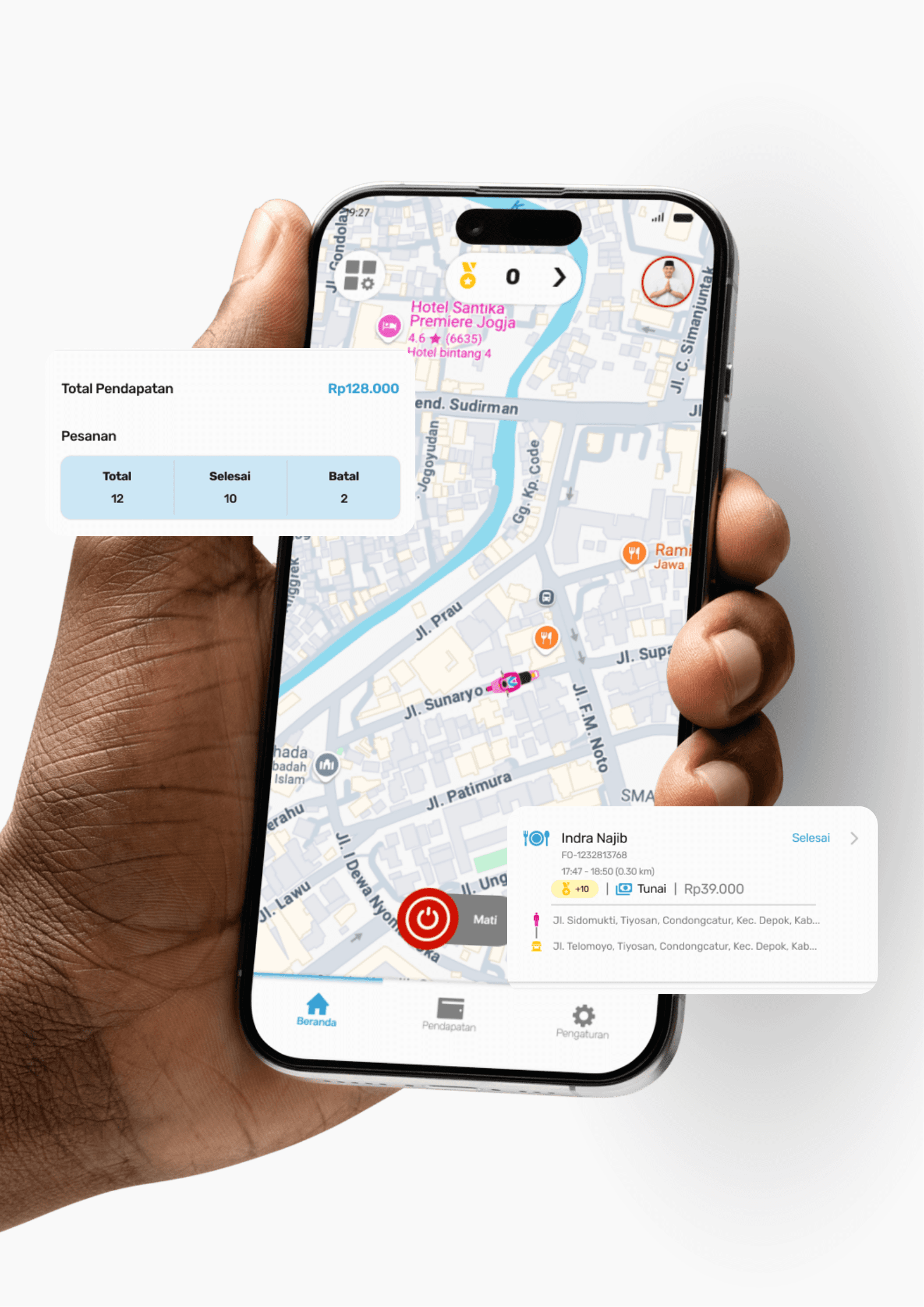 LetsDrive Driver App - Mobile App Development