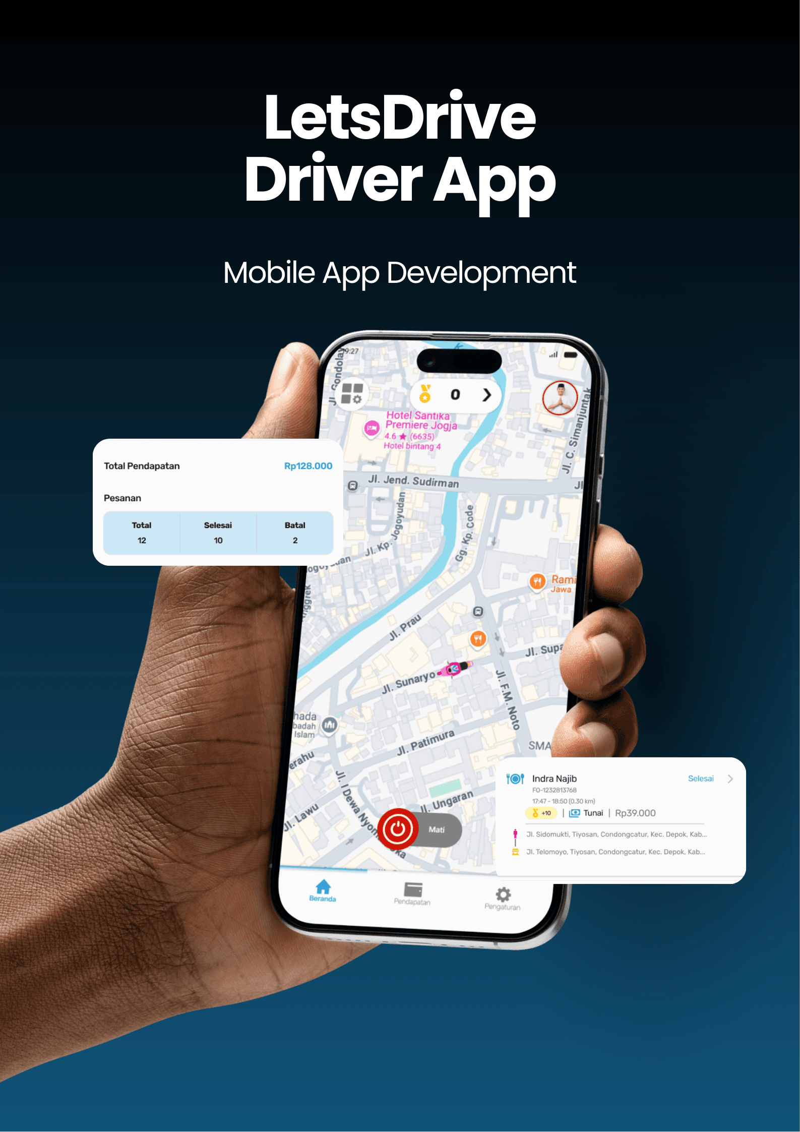 LetsDrive Driver App